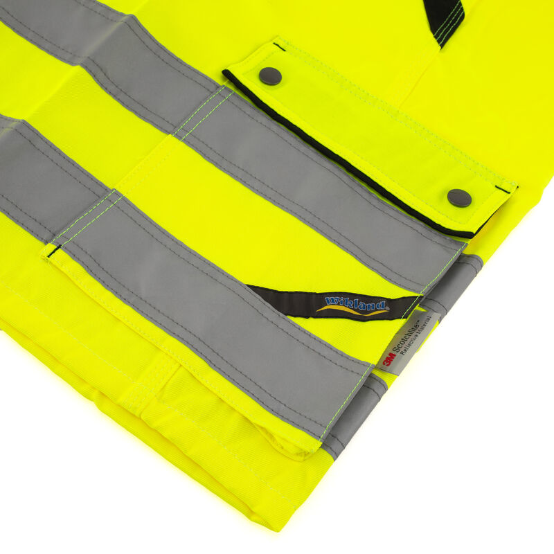 Wikland Yellow & Black Hi-Vis Shorts | Unissued, , large image number 3